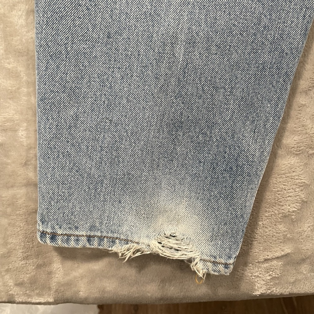 Vintage Levis 560 Jeans Mens 36x36 Blue Loose Tapered 90s Light Wash Y2K - Picture 8 of 14